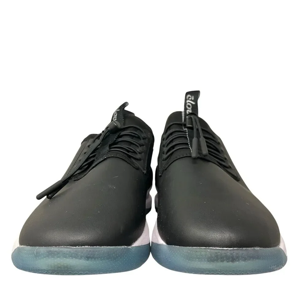 Clove Sneakers Mens 7.5 Black Blue Classic Healthcare Nurse Shoes Comfort *READ*